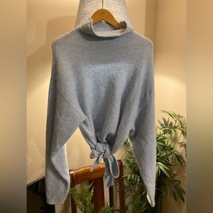 Aritzia Wilfred Lorin Sweater in Sky Blue | Large